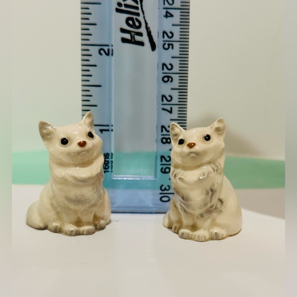 1 Vintage Hagen Renaker White Gray Persian Himalayan Cat Miniature (001990) - Picture 8 of 8